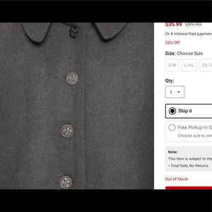 Outlander Hot Topic Cape Buttons